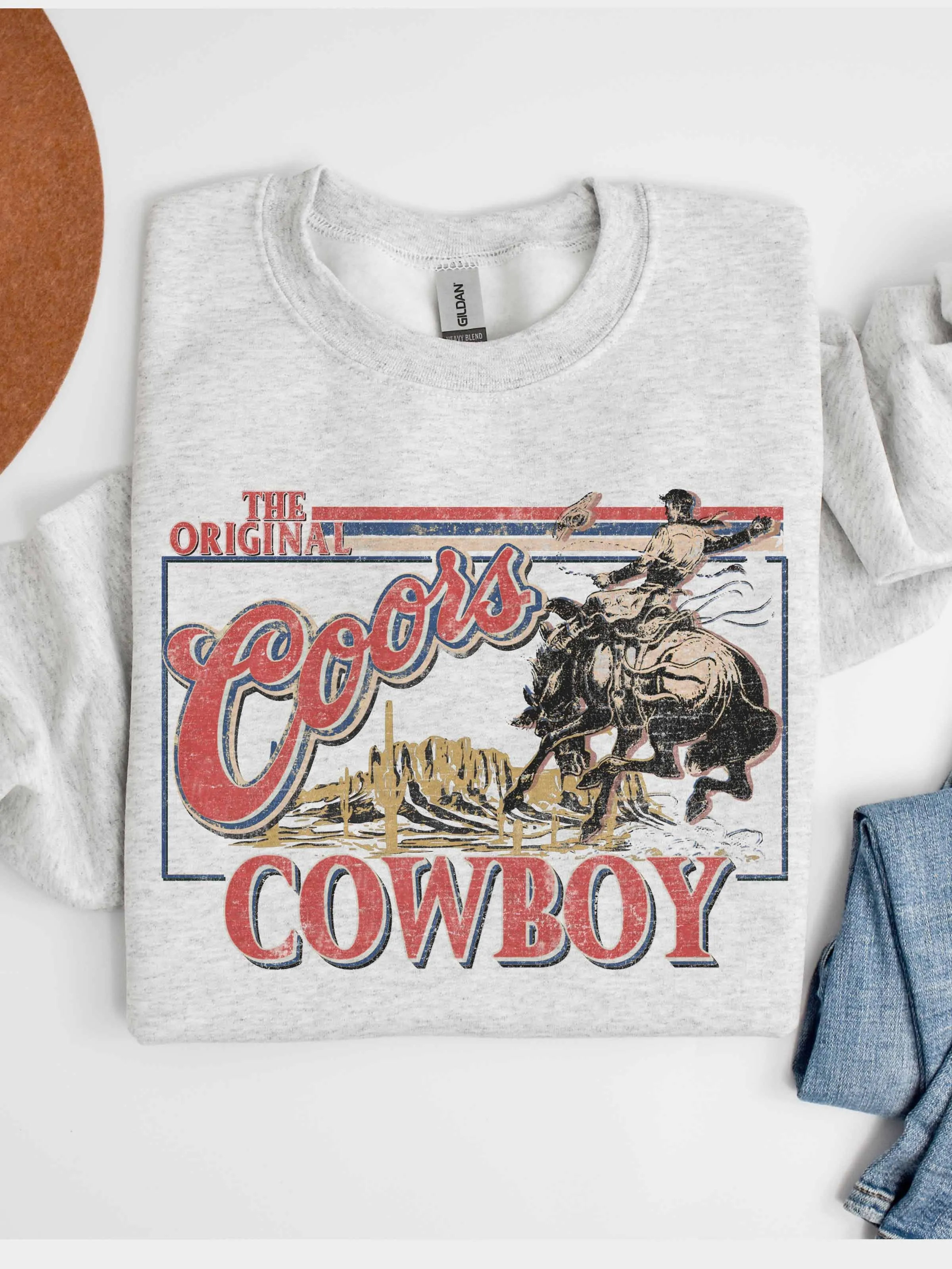 27 Coors Cowboys Graphic Sweatshirt