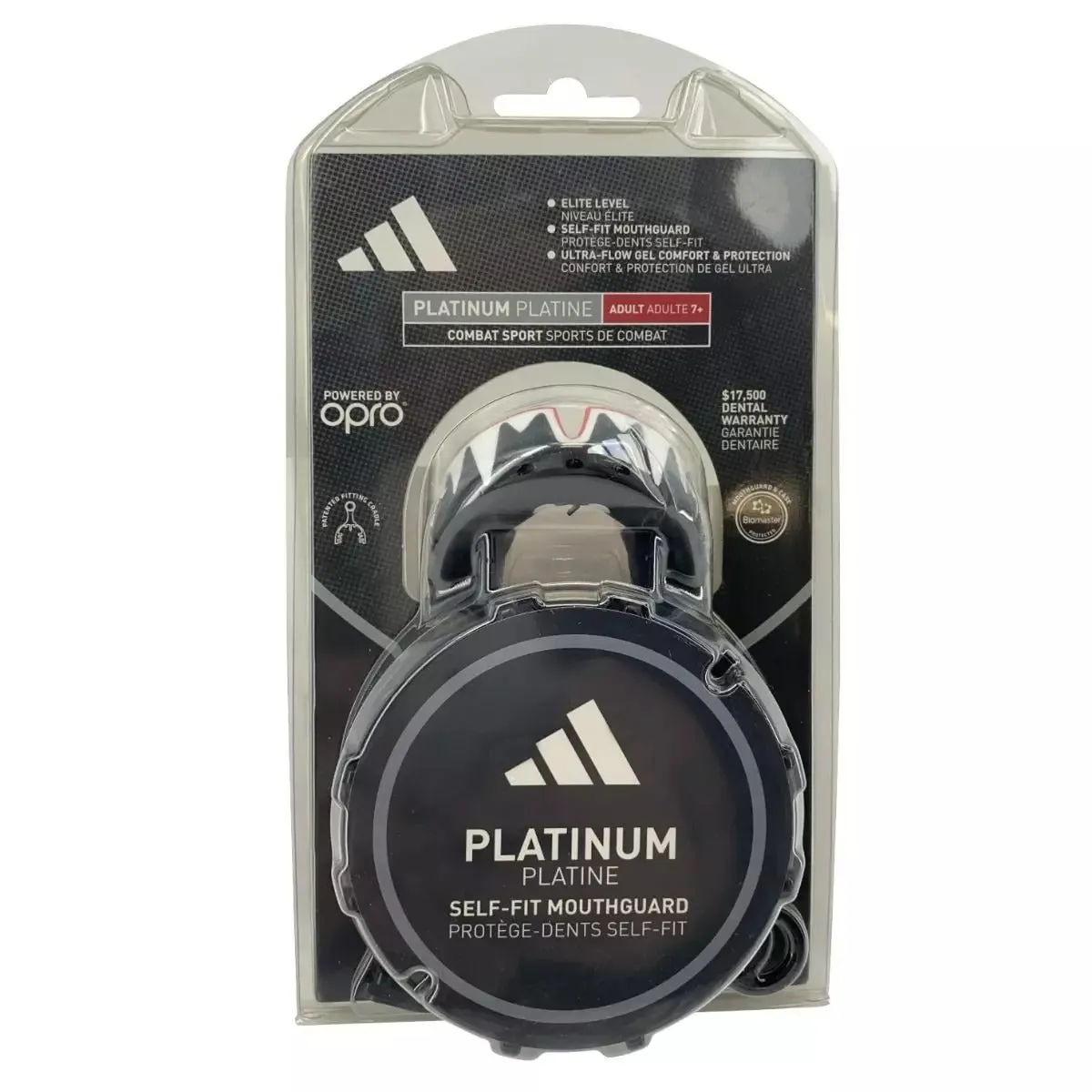 adidas OPRO Platinum Gum Shield Boxing Mouth Guard