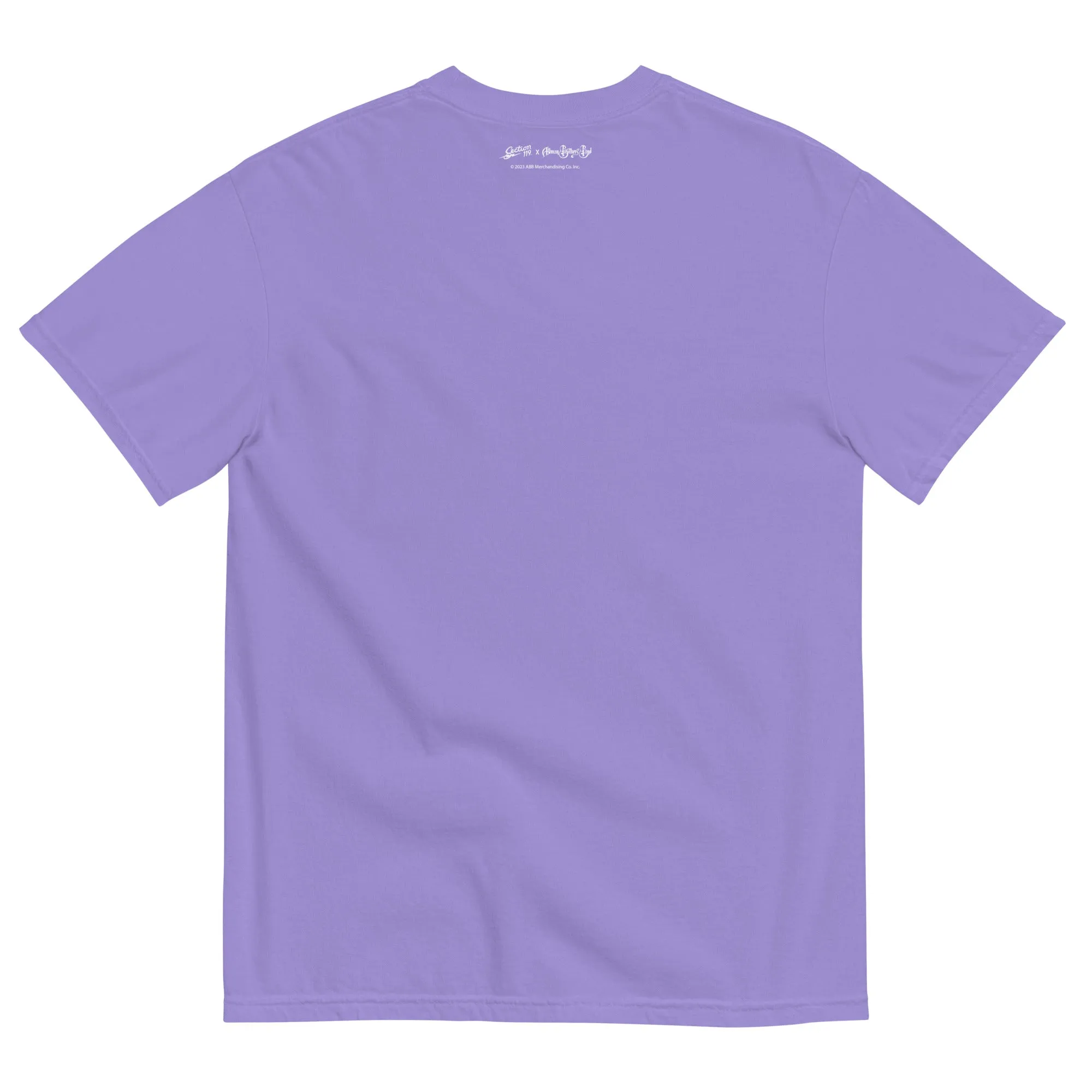 Allman Brothers Band | 100% Cotton Pigment Dye | Purple Haze