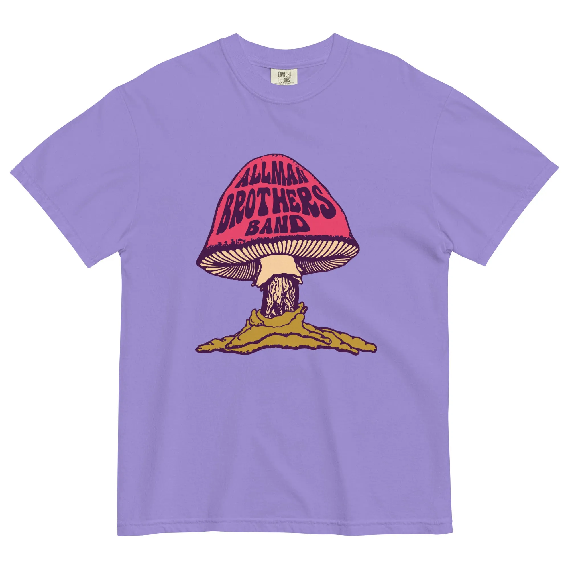 Allman Brothers Band | 100% Cotton Pigment Dye | Purple Haze