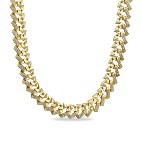 Aporro A  Iced Out Cuban Chain - 19mm