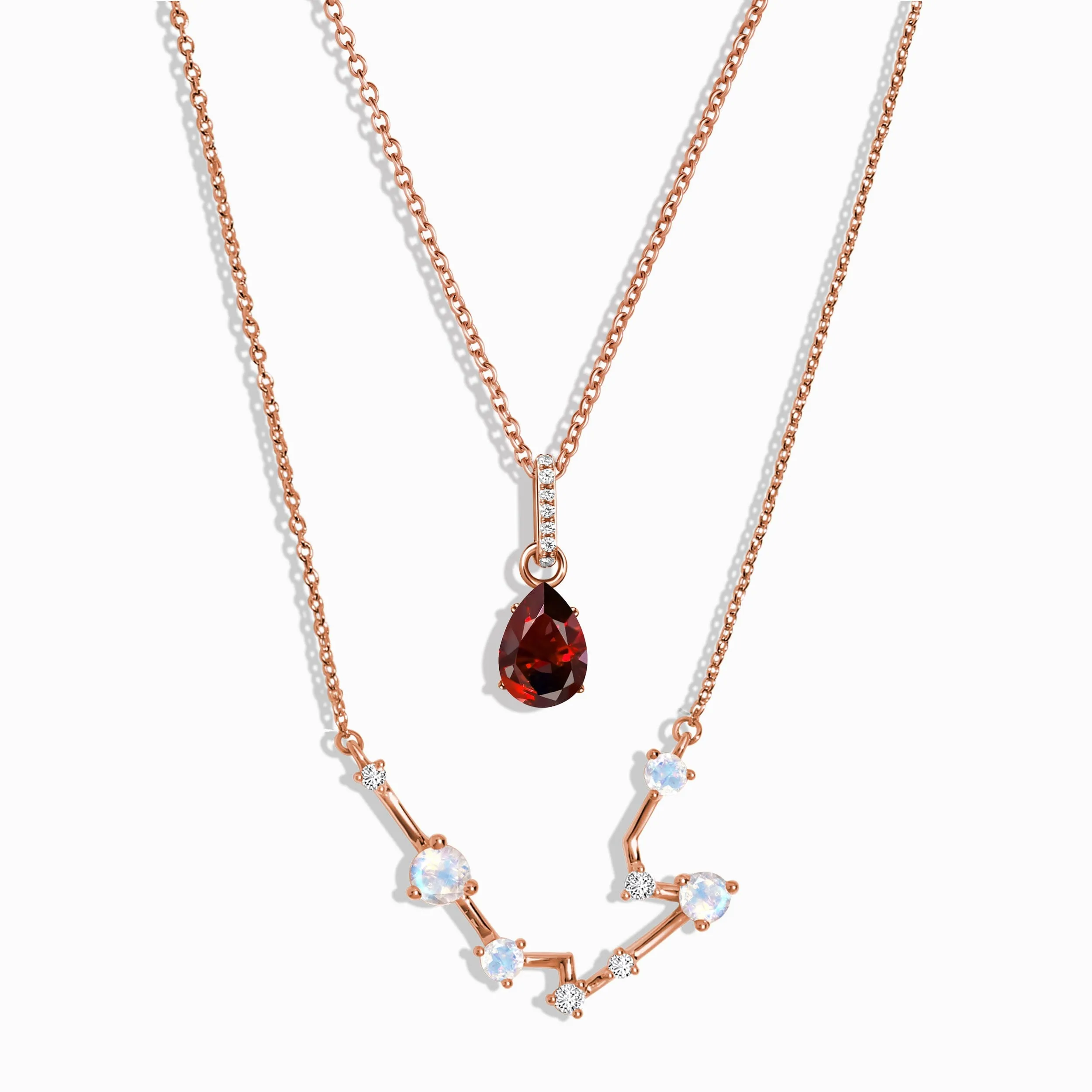 Aquarius Zodiac Constellation & Garnet Sway