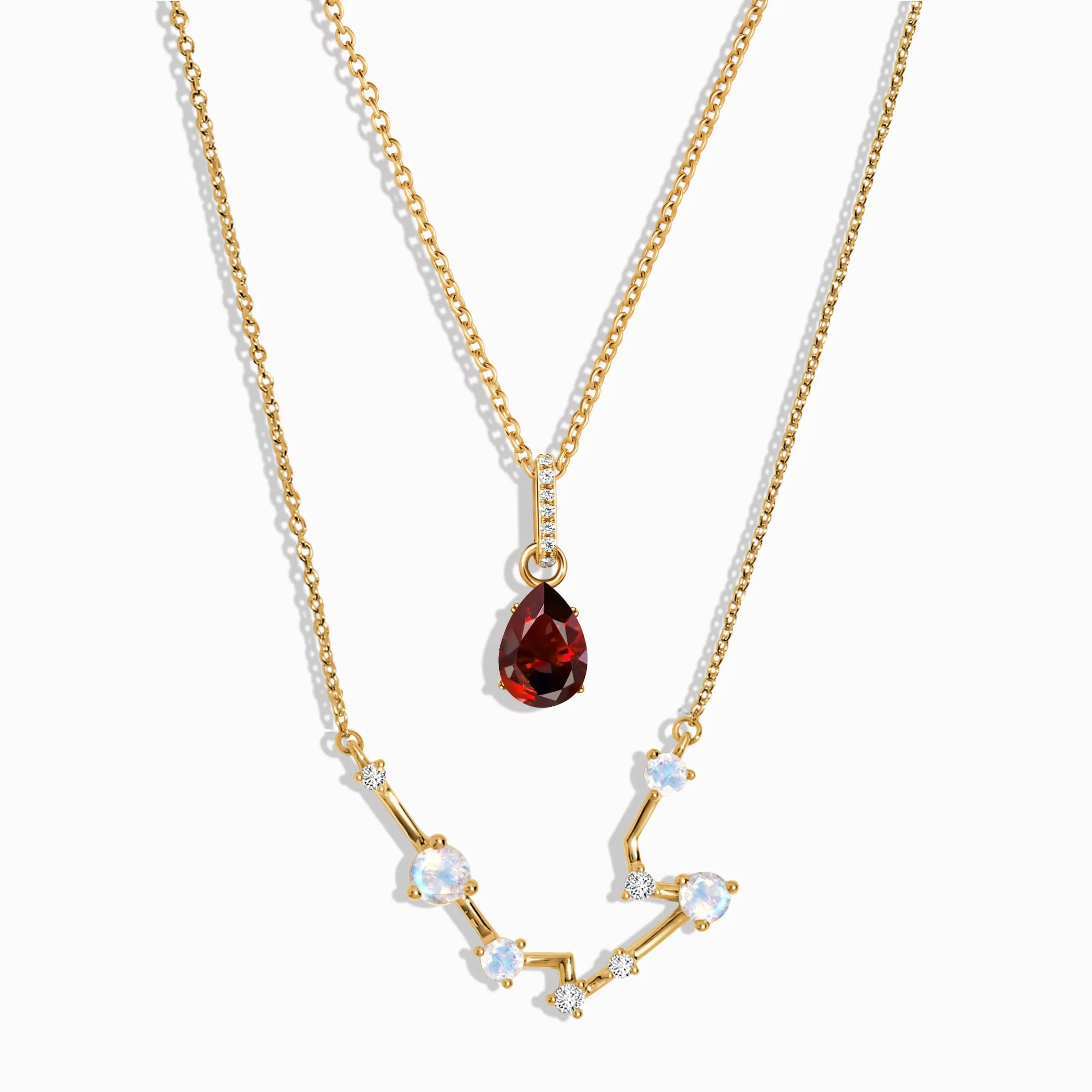 Aquarius Zodiac Constellation & Garnet Sway