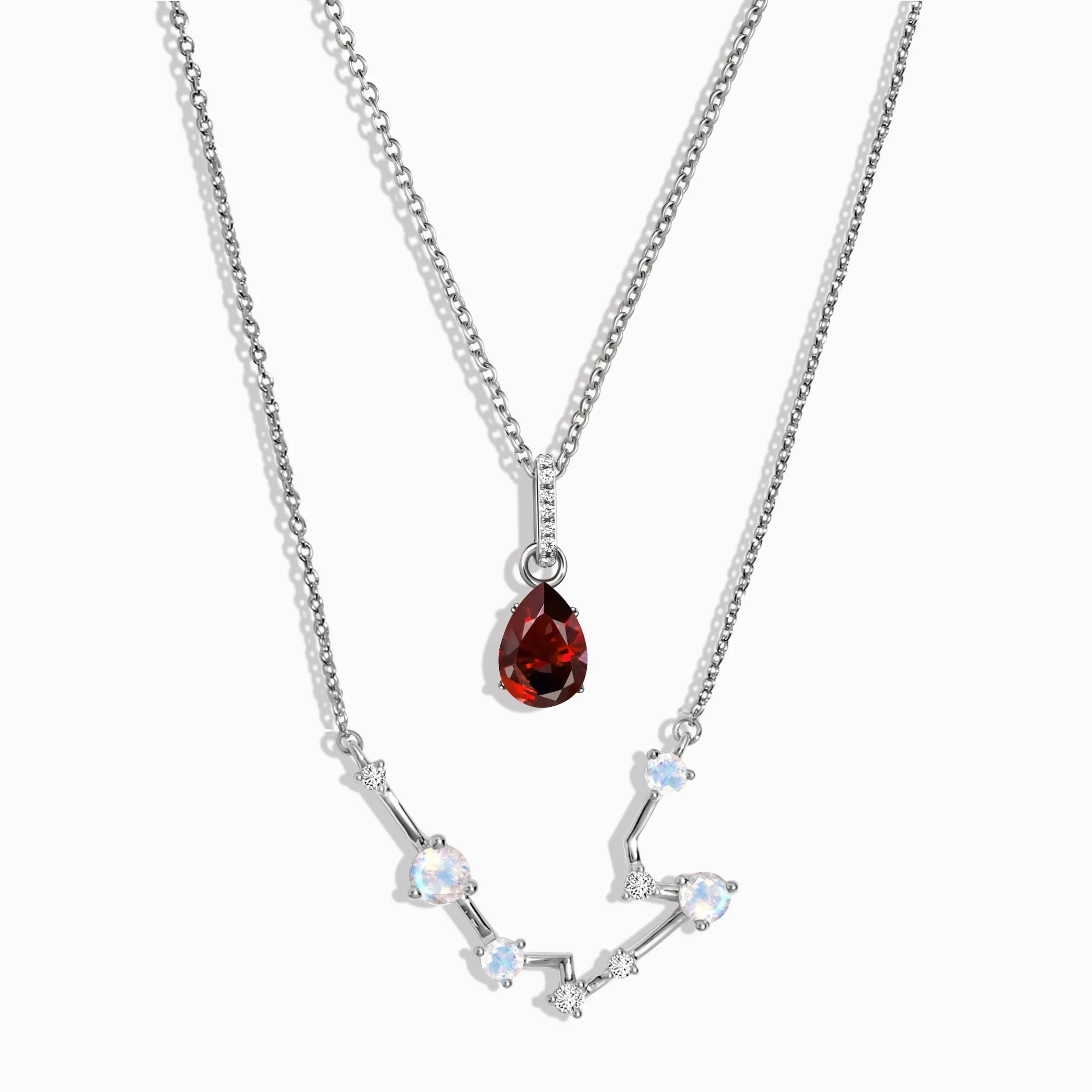 Aquarius Zodiac Constellation & Garnet Sway