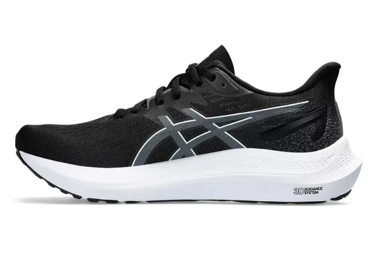 Asics GT-2000 12 (2A Width) - Black/Carrier Grey (Womens)