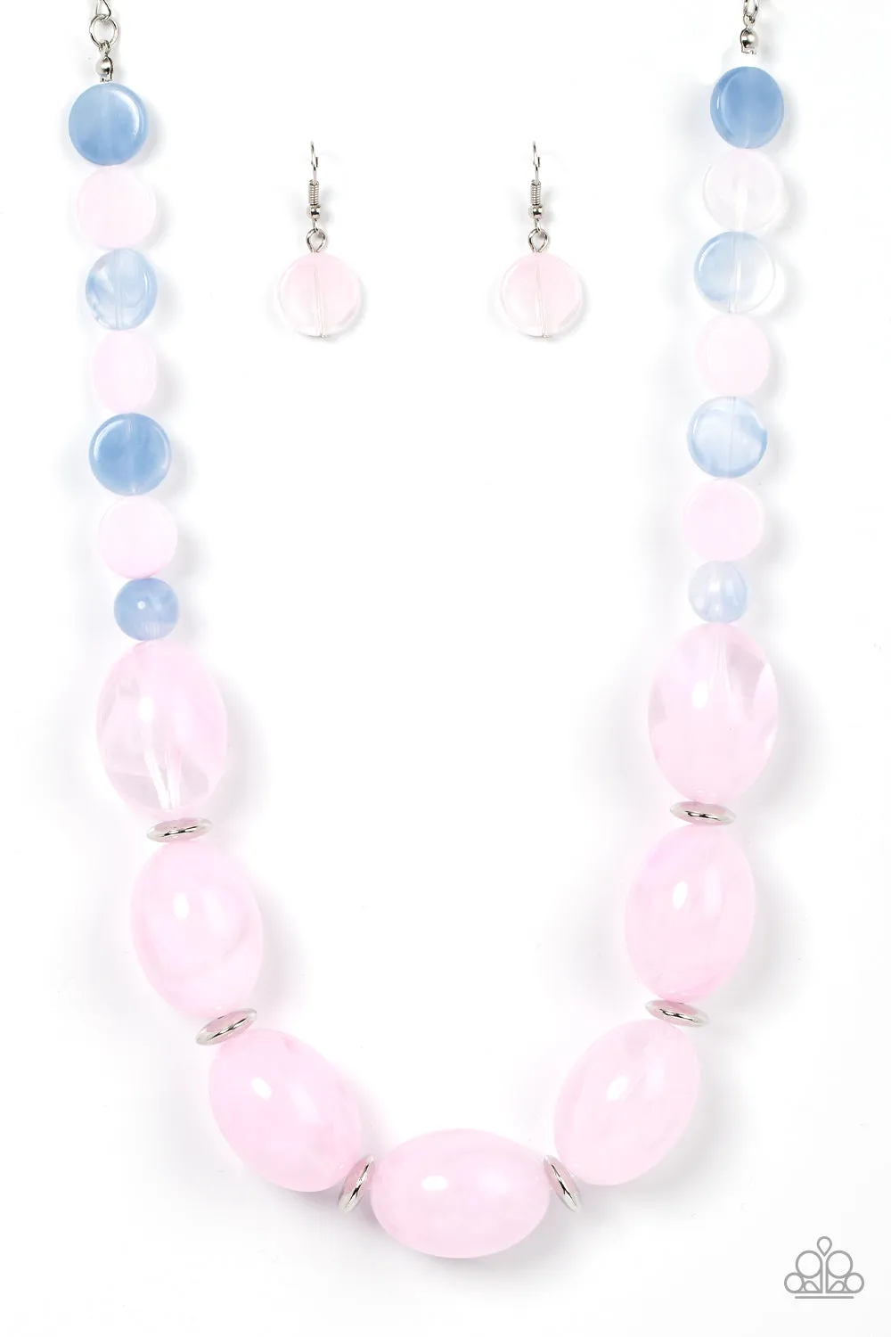 Belle of the Beach Pink-Necklace