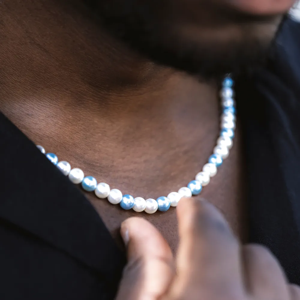 Blue Pearl Chain (6MM)