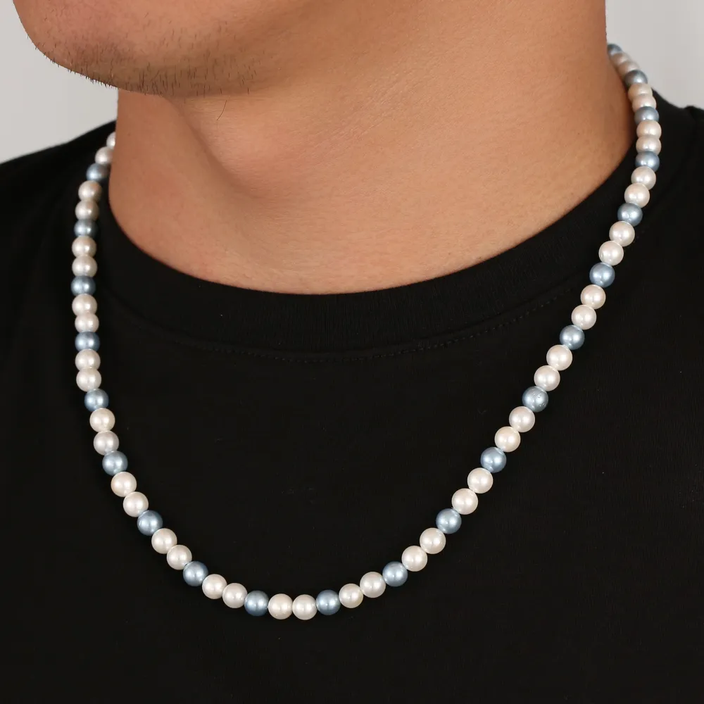 Blue Pearl Chain (6MM)