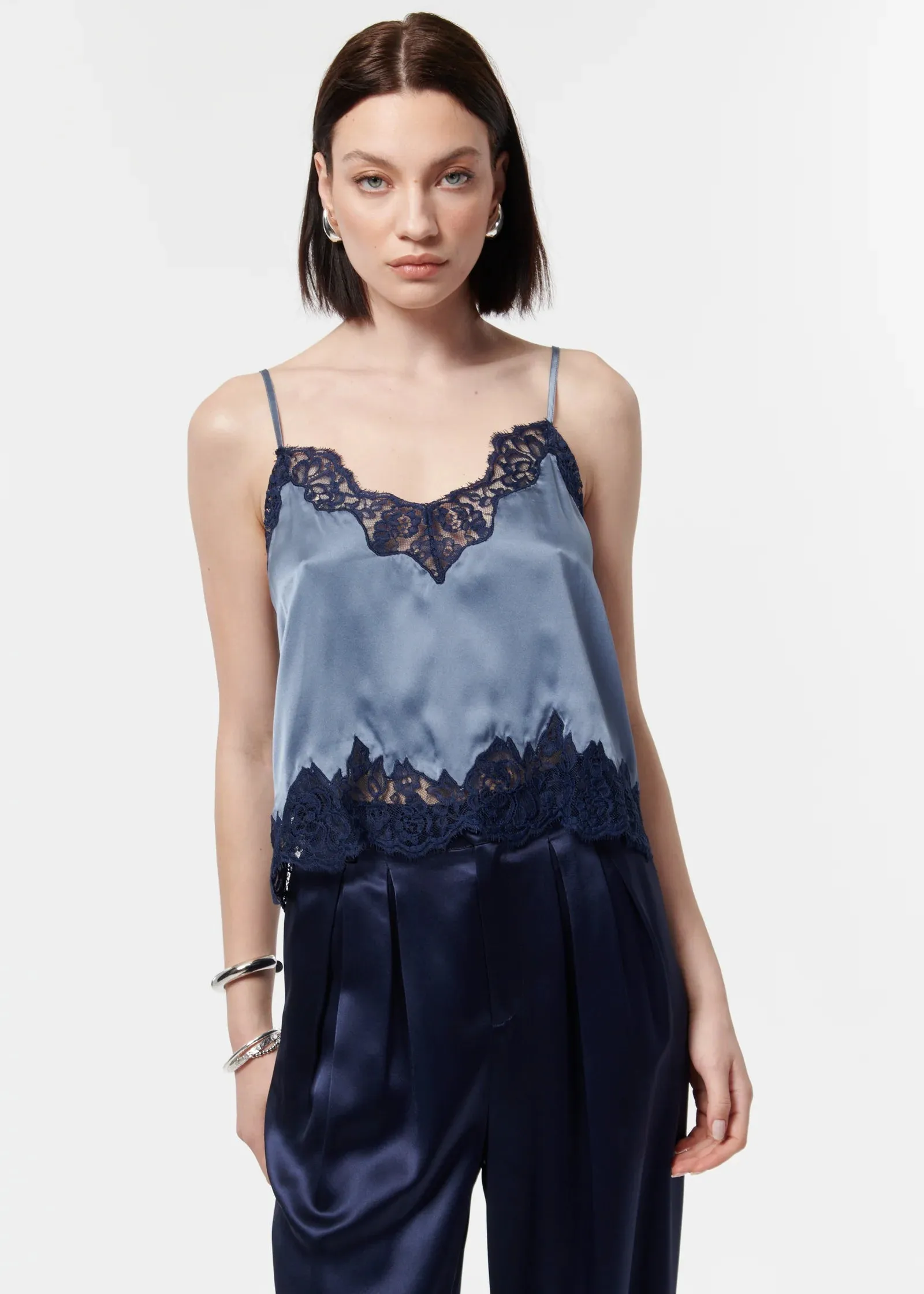 CAMI NYC ANNETTE CAMI BLUE SLATE