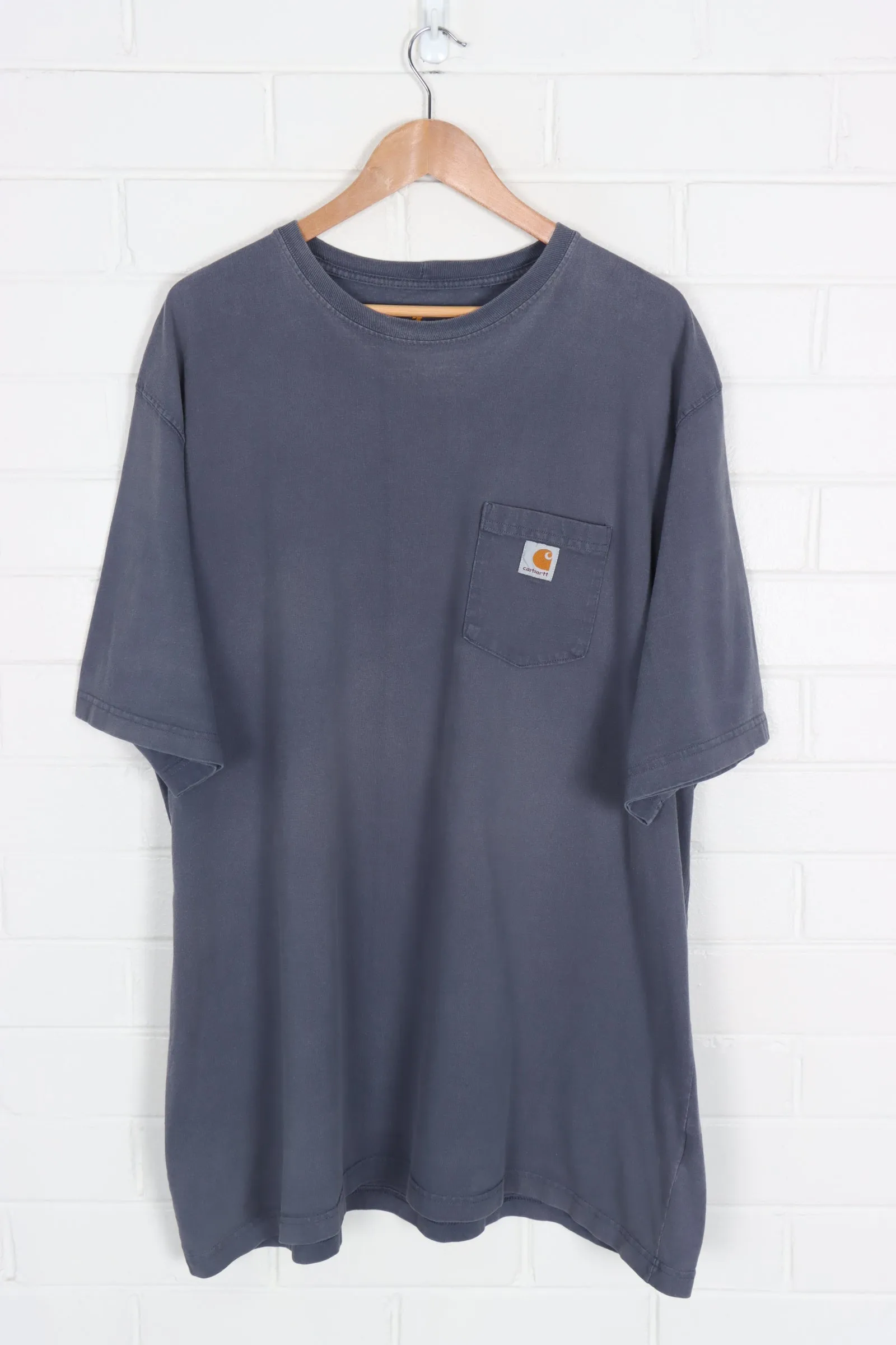 CARHARTT Charcoal Grey 'Original Fit' Classic Badge Pocket (XXXL)