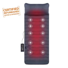 Certified Refurbished - Memory Foam Full Body Vibration Massage Mat - 363M