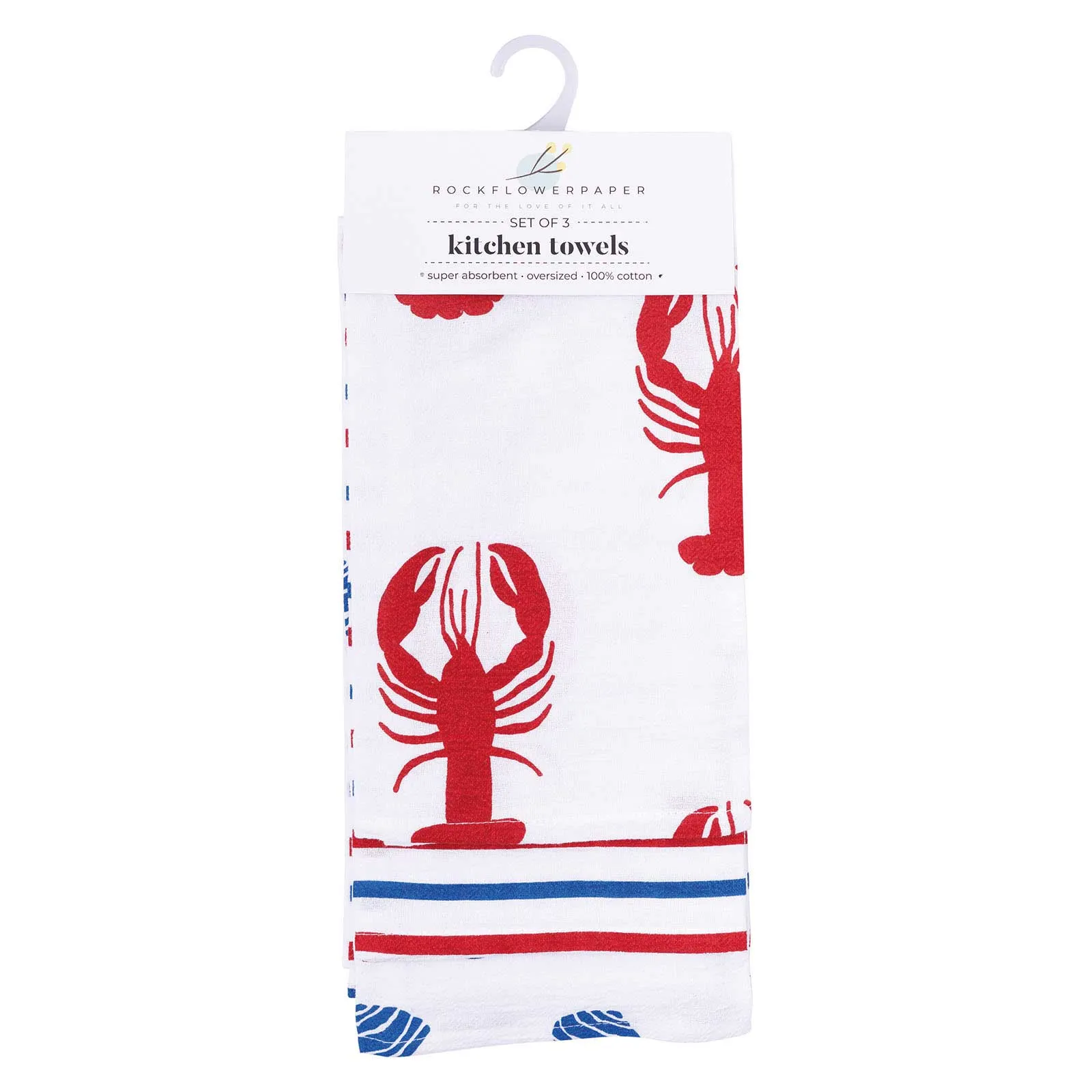 Coastal Kitchen Towel Set Of 3