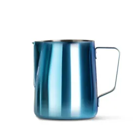 Colored Frothing Pitcher 20oz - Blue