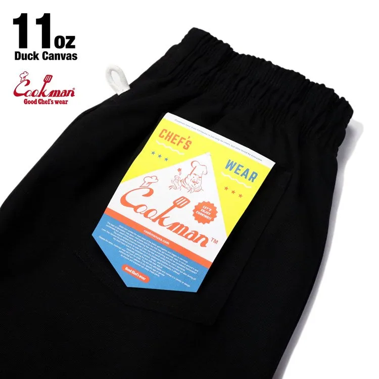 Cookman Chef Pants - Duck Canvas : Black