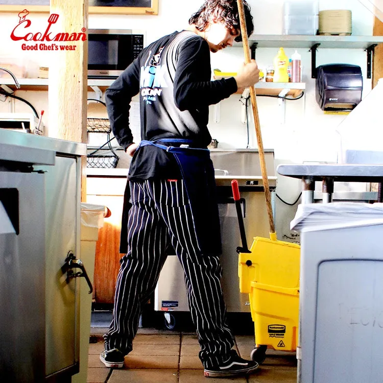 Cookman Chef Pants - Duck Canvas Stripe : Black