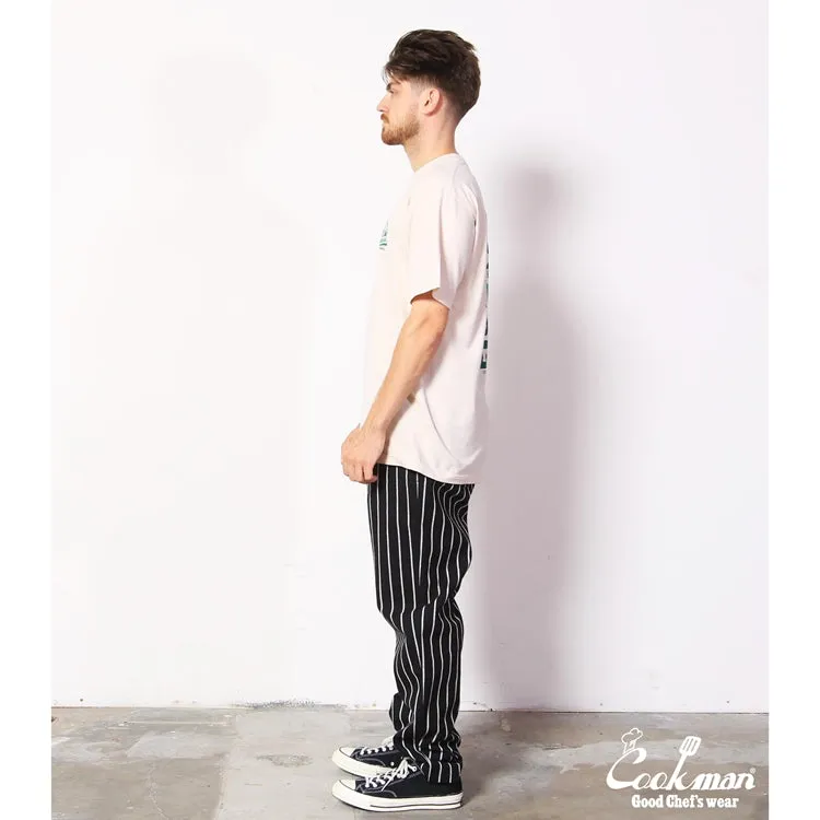 Cookman Chef Pants - Duck Canvas Stripe : Black