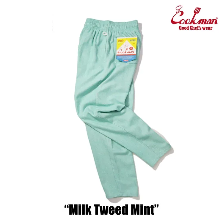 Cookman Chef Pants - Milk Tweed : Mint