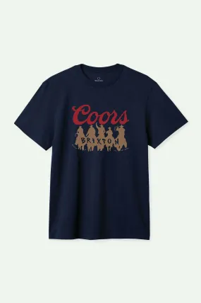 Coors Bandit S/S Standard T-Shirt - Navy