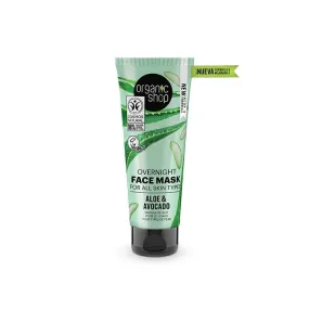 Crema  facial de noche ALOE y AGUACATE