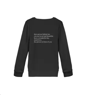 Dear Person Kinder Bio Sweatshirt Unisex