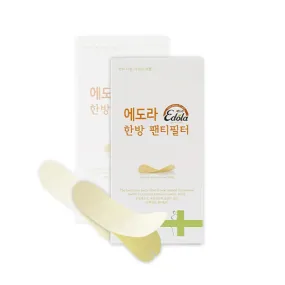 Edola Herbal Women's Clean Health Panty Filter Sheets Y-zone Foams Korean oriental antibacterial Deodorizing Effects Sophisticated Refrigeration