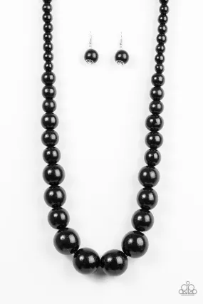 Effortlessly Everglades Black-Necklace