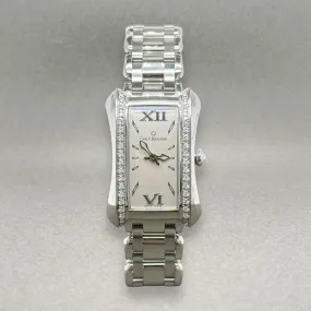 Estate Carl F. Bucherer 0.45ctw G/VS2-SI1 Diamond Alacria Queen Quartz Watch