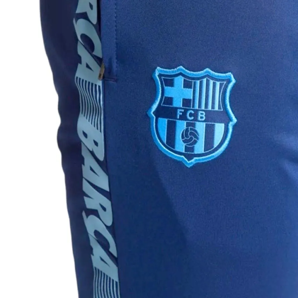 FC Barcelona soccer presentation Tracksuit light blue 2019 - Nike