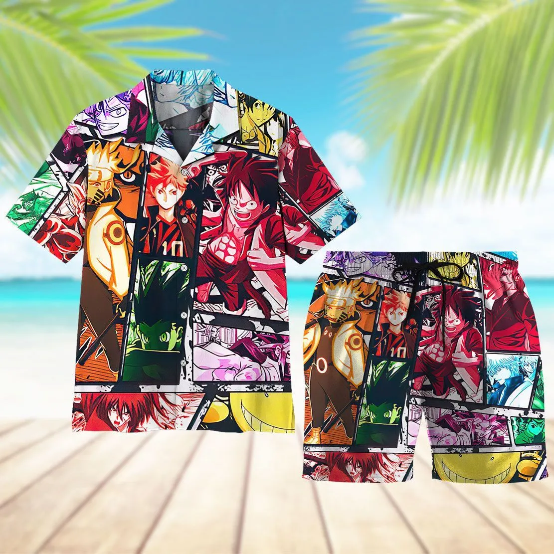 Gearhuman 3D Anime Collection Hawaii Shirt