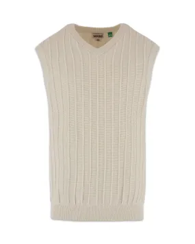 Guess Originals Jaxon Sweater Vest Off White