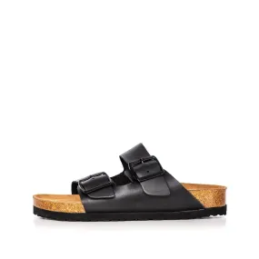 HIBISCUS BLACK CORK SANDAL