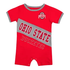 Infant Ohio State Buckeyes Short Sleeve Teddy