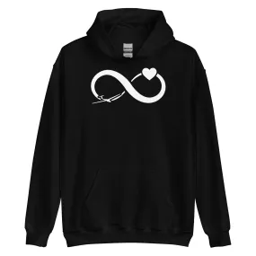 Infinity Heart and Sailplane - Unisex Hoodie