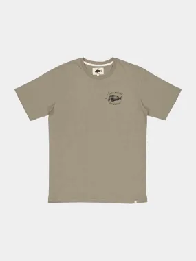 Just Another Fisherman Snapper Logo Tee - Tussock