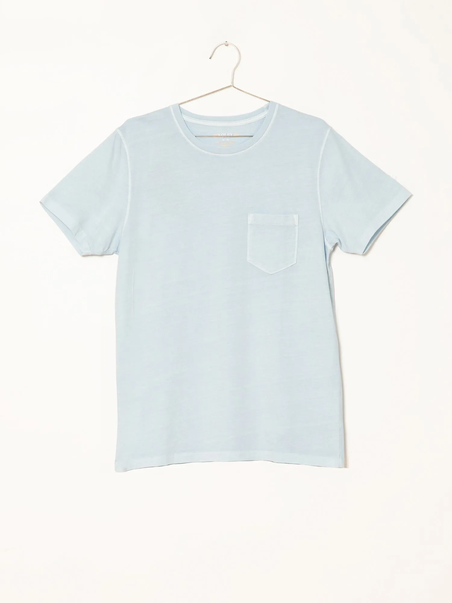 KOLBY GARMENT DYE POCKET T-SHIRT - CLEARANCE