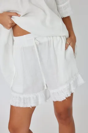 LUNA Shorts White