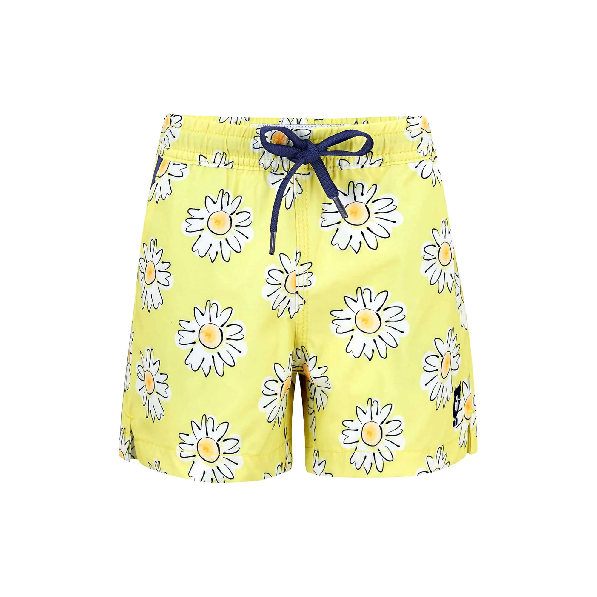 Matching Father & Son Daisies Swim Shorts with Waterproof Pocket