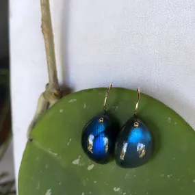 Midi Freeform Labradorite earrings