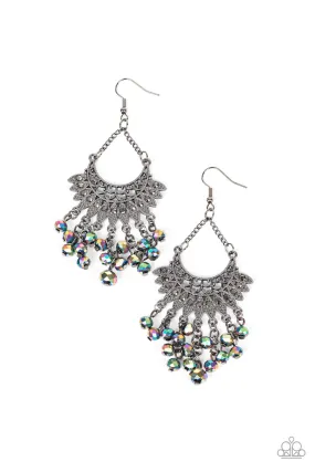 Paparazzi Chromatic Cascade - Multi Earrings