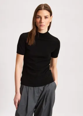 SUPERFINE MERINO MOCK NECK