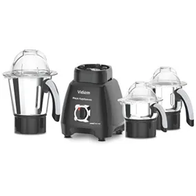 Vidiem Mixer Grinder 567 A Jumbo Mix Pro (Black) | 1000 Watts Mixer Grinder with 3 Leakproof Jars with self-lock for Wet & dry spices, chutneys & curries | 1 Year Warranty | Mixer grinder