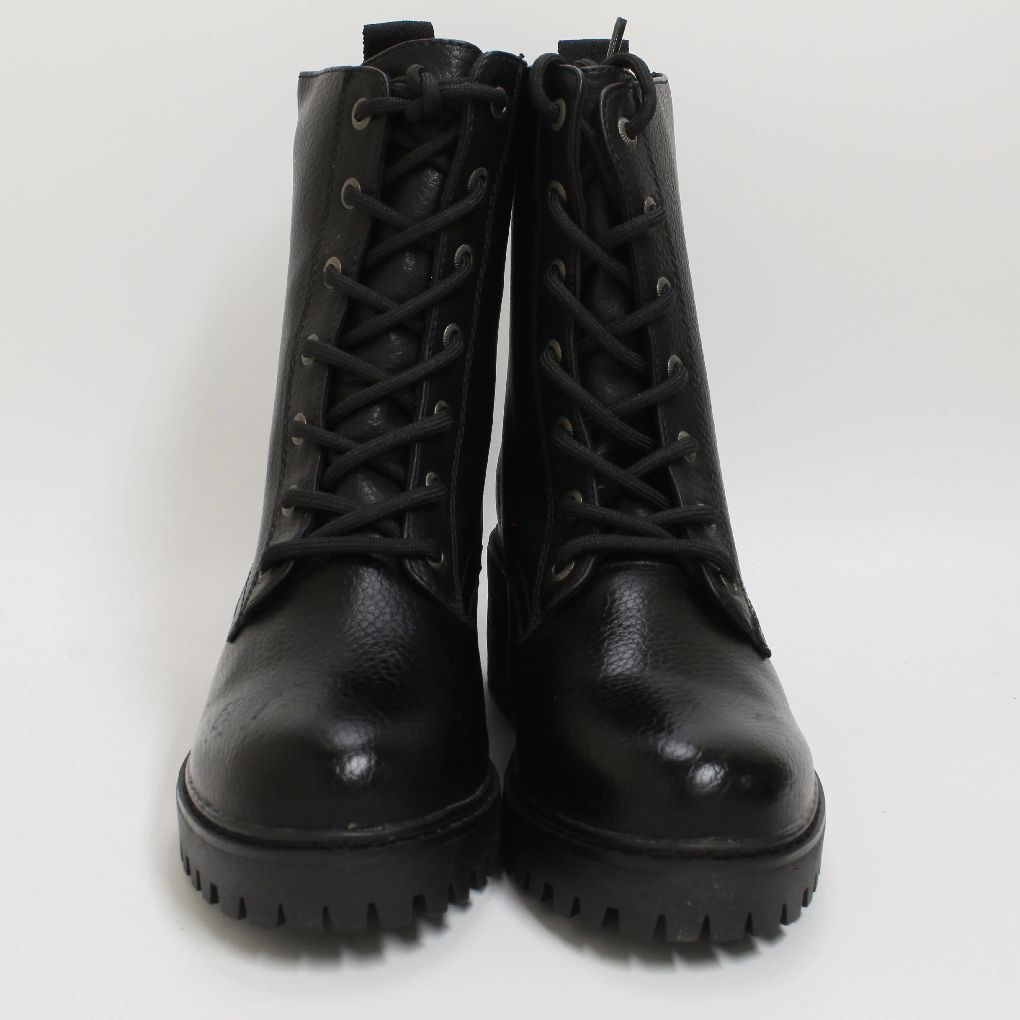 Womens Blowfish Malibu Leith Lace Up Boots Black